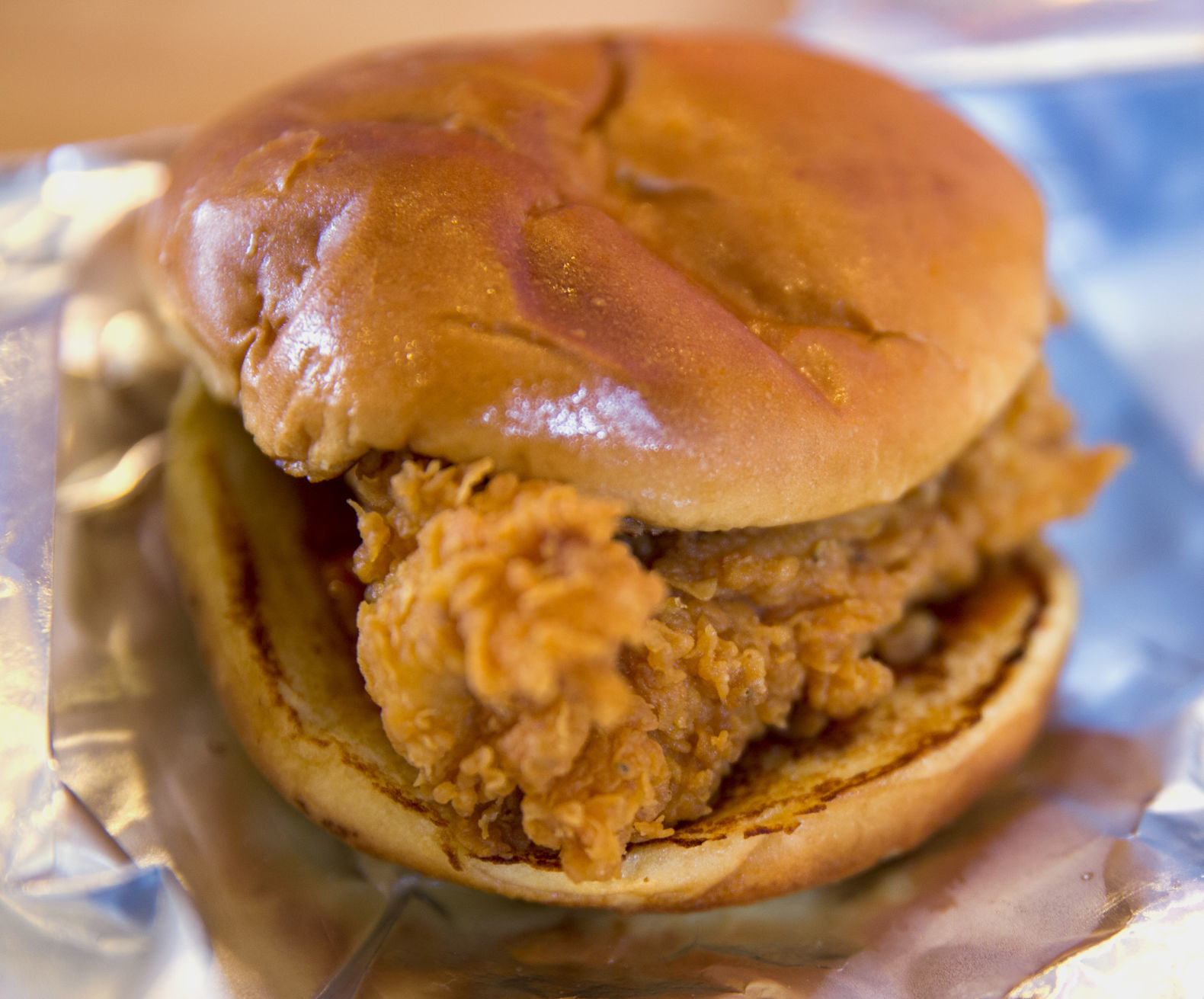 Chicken sandwich a hit at Popeye's